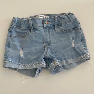 Abercrombie Kids Girl Denim Shortie Shorts 💙 3/$18